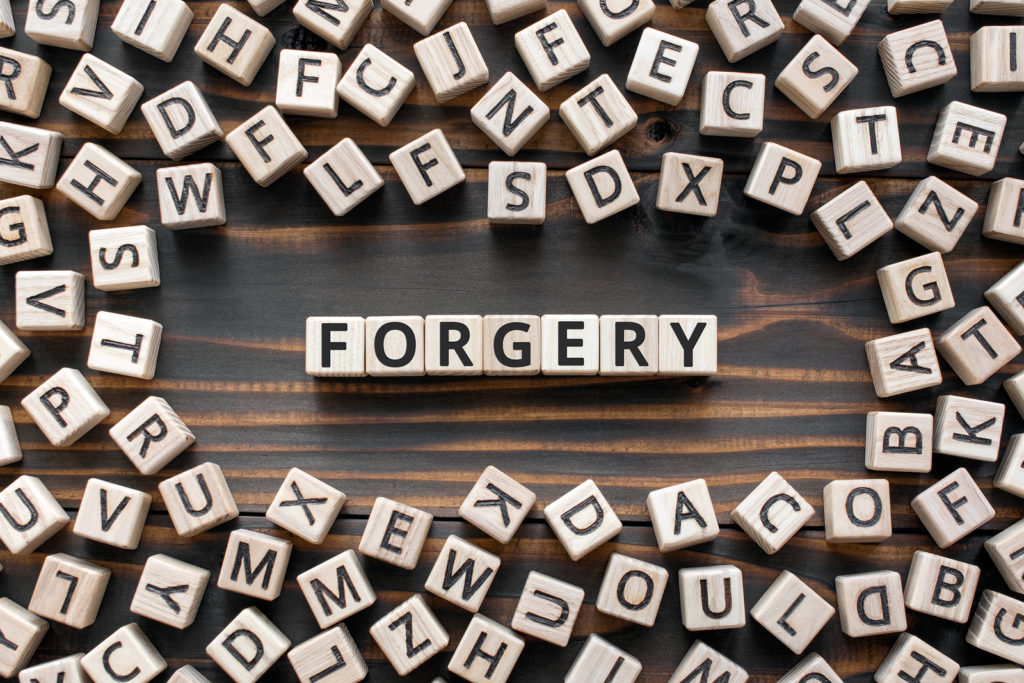 Is Forgery A Federal Offense 