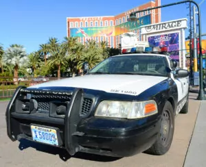 arrest in Las Vegas, Nevada